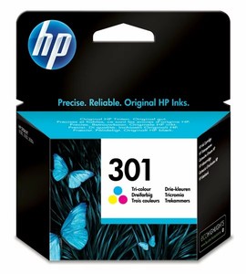  HP 301 Üç Renkli Orijinal Mürekkep Kartuşu