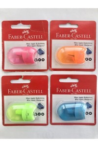  Faber-Castell Mini Apple Kalemtıraş Neon
