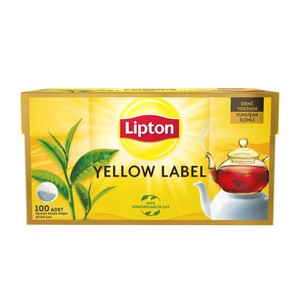  Lipton Yellow Label 100 lü Demlik Poşet Çay