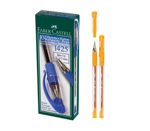 Faber Castell 1425 İğne Uçlu Turuncu Tükenmez Kalem