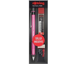  Rotring Visuclick Versatil Kalem Seti 0.7 mm Pembe