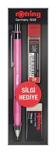  Rotring Visuclick Min Silgi 3'lü Okul Seti- 0.5 mm Pembe