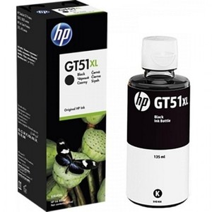  HP GT51XL 135 ml Siyah Orijinal Mürekkep Şişesi