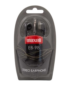  Maxell Eb-98 Siyah Kulak İçi Kulaklık