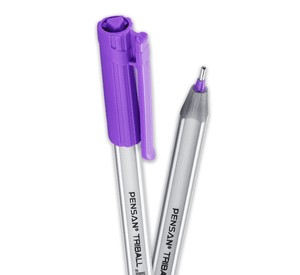  Pensan Triball Violet Tükenmez Kalem 1 mm