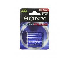  Sony Stamina Alkalin Kalem Pil AAA 4 lü