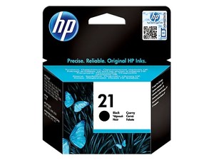 HP 21 Siyah Orij HP 21 Siyah Orijinal Mürekkep Kartuşu